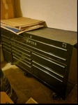 Matco 4S Triple Bay Tool Box Dust On It In Pics Not Scratches. Fixed Price $4400.00.