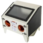 Shop Fox M1114 60-100 Psi Heavy Duty Benchtop Sandblast Cabinet W/ Transformer. Fixed Price $435.00.