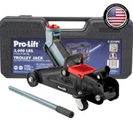 Durable Pro Lift Hydraulic Trolley Jack - 3000 Lb Capacity, Easy Maneuverability. Fixed Price $61.99.