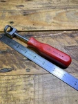 Mac Tools S14A 7-1/2" Usa Red Hard Handle Brake Spring Retainer. Fixed Price $12.00.