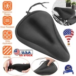 Bike Seat Cushion Cover Soft Padded Mountain Bicycle Saddle Comfort. Fixed Price $8.87.