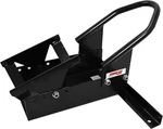 Motorcycle Wheel Chock Stand Durable Heavy Duty Steel Adjustable Black Truck New. Fixed Price $93.98.