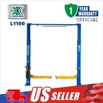 Post Car Lift L1100 Auto Truck Hoist 10,000 Lb Overhead Clear Floor 220 Volt. Fixed Price $2069.00.