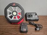 Snap-on CTLFD8850A 3500LM Cordless Light W/ 5AH Battery & 14.4V 18V Charger. Fixed Price $224.99.