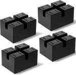 4 Pack Pinch-weld Blocks, Solid Rubber Auto Lift Jack Stand Pad, Frame Guid. Fixed Price $97.00.