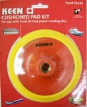 6" X 5/8"-11 Cushioned Pad Kit Hook & Loop Keen Abrasives #76443 Lot Of. Fixed Price $16.99.