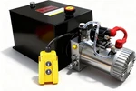Single Acting 12V Dc Hydraulic Power Unit, 15 Quart Pump. Fixed Price $252.31.