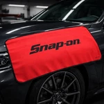 Snap On Tools Fender Cover Large Weighted 48"X26" Easy Working Cars Jckwfcred. Fixed Price $109.95.