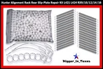 Rear Slip Plate Repair Kit Hunter L421 L424 RX9, 10, 12, 14 & 16 Alignment Rack. Fixed Price $246.00.