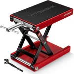1100 Lbs Motorcycle Lift Scissor Jack, Wide Deck Hoist Stand, Height Adjustable. Fixed Price $103.09.