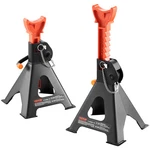 Vevor Car Jack 3 (6,000 Lbs) Capacity Double Locking 1 Pair Steel Stands. Fixed Price $30.99.
