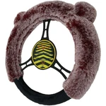 New Red/white Faux Fur Bear Ears Plush Steering Wheel Cover Truck/car 14.5-15.5. Fixed Price $16.99.