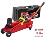 T820014S Torin Hydraulic Trolley Service/floor Jack With Case Red 1.5 Ton. Fixed Price $78.43.
