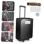 799PCS Aluminum Trolley Case Tool Silver, House Repair Kit Set, Black. Fixed Price $234.54.