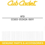 Mtd 603-05342A-0691 Right Lapbar Handle Black Jack Craftsman Murray Z8600. Fixed Price $66.61.