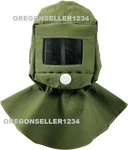 New Blasting Hood Media Mask Bump Cap Hat Abrasive Sand Blaster Cabinet. Fixed Price $49.95.