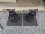 Pair No. D-122574 Walker Steel Bell Jack Stand 12" To 18" High. Fixed Price $40.00.