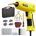 Vevor Plastic Welding Kit, 220W Welder Gun With 800PCS Hot Staples & 56P. Fixed Price $46.84.
