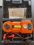 Vevor 5 Ton Electric Hydraulic Car Jack W/built-in Inflator & Light ZSY01-2. Fixed Price $49.99.