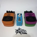 Behringer SF300 Super Fuzz Distortion & Heavy HD300 Pedal Mooer Lot. Fixed Price $125.00.