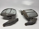 Set If 2 John Bean 1940S Visualiner Alignment Wheel Adjustable Clamp Mirrors. Fixed Price $155.75.