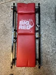 Big Red 36" 2-PIECE Padded Rolling Garage/shop Creeper, Mechanic Cart W/headrest. Fixed Price $49.95.