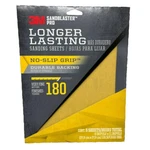 3M Sandblaster Pro Fine 180-GRIT Sandpaper 3-PACK / 5 Package. Fixed Price $12.56.