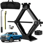 For Nissan Titan Car 2TON Scissor Lift Jack Set Spare Tire Lug Wrench Tool Kit. Fixed Price $71.99.