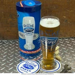 Ford Only Genuine Parts Used Here Pilsner Glass Gift Set - Coasters Licensed. Fixed Price $29.97.
