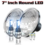 For Ac Shelby Cobra 1962-1973 Pair Inch Round Led Headlights Drl High Low Beam. Fixed Price $64.99.