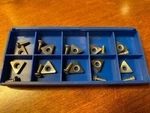 (10) Ammco Brake Lathe Negative Carbide Bits/inserts Kit 6914 100% American Made. Fixed Price $18.99.