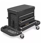 Rolling Tool Chest Seat Uline H-6065BL Nib Box Only Opened Take Photos. Fixed Price $145.00.