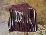 Mercedes Red Tool Kit Roll Lug Wrench R107 W124 W201 W123 W126 W116 300D 300TD. Fixed Price $129.00.