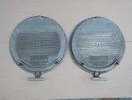 Vintage Set Of Used Alemite "cross Float" Wheel Alignment Turntables. Fixed Price $349.00.