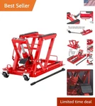 Portable Torin T64017 1500 Lbs Motorcycle And Atv Lift With 6-POSITION Lock. Fixed Price $741.99.