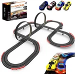 Slot Car Race Track Set Electric Powered Dual Racing. Fixed Price $54.99.