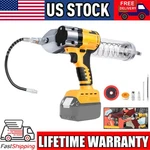 Cordless Grease Gun Compatible With Dewalt 20V Battery, 13000 Psi Brushless Moto. Fixed Price $75.99.