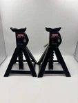 Pair (2) Craftsman Sears Roebucks Co. 1/4 Ton 4,500 Lbs Jack Stand No. 50176. Fixed Price $49.99.