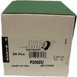 Perfect Equipment P200ZU Uncoated Zinc Wheel Weight 2.00OZ - Box Of 25. Fixed Price $30.94.