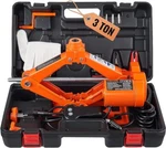 Vevor Portable Electric Scissor Car Lift Jack Kit 3 Ton 12V With Remote Control. Fixed Price $72.81.