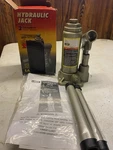 Larin 2 Ton 4000 Lbs Capacity Hydraulic Bottle Jack. Fixed Price $18.99.