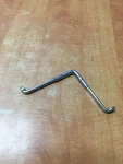 Mac Tools S180 90 Degree Offset 1/4" X 3/8" 6 Point Brake Bleeder Wrench. Fixed Price $9.99.