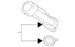 Genuine Toyota Filler Neck 12190-0P010. Fixed Price $31.19.