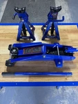 Duralast 2.25 Ton Floor Jack With Stands. Fixed Price $99.99.