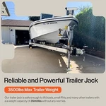 Superhandy Trailer Power Tongue Jack Electric A-frame 3500LBS GUT045 Black. Fixed Price $92.39.