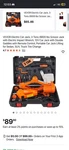 Vevor Electric Car Jack Floor 3 Ton Scissor Repair Tool. Fixed Price $65.00.