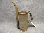 Huffman No. 76 Two Quart Oil Filler Can W/ Swivel Spout 9.25" Tall. Fixed Price $49.99.