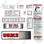 Fits Coats RC-15A Decal Kit Rim Clamp 7 Year Outdoor 3M Vinyl!. Fixed Price $74.95.