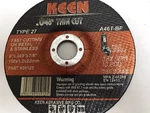Box 50- Raised Hub Slice-it Cut-off Wheel 6 .045 7/8 Keen Abrasives 59129. Fixed Price $72.25.