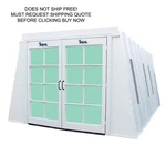 New Ideal Cross Flow Automotive Vehicle Car Spray Paint Booth. Fixed Price $15439.99.